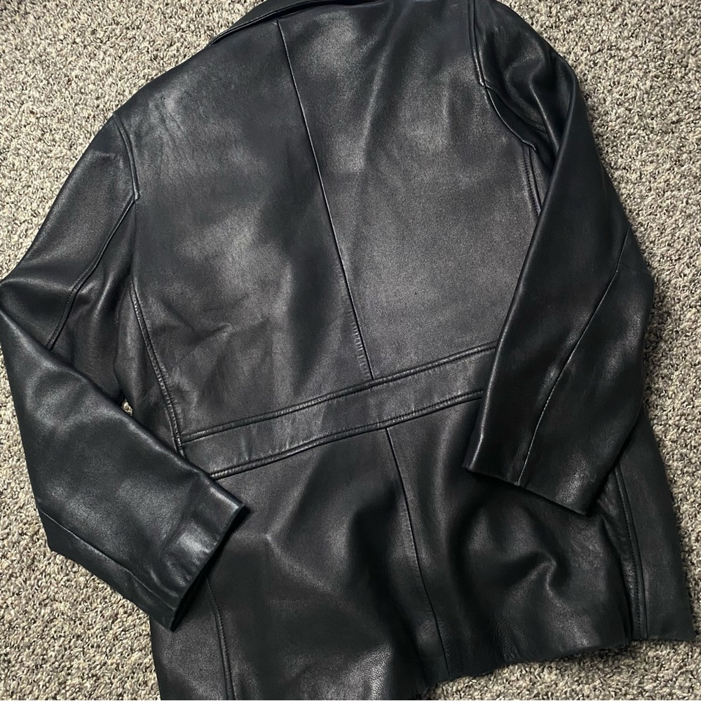 Liz Claiborne Leather Jacket - Picture 5 of 7